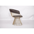 Leder Warren Platner Moderner Essstuhl